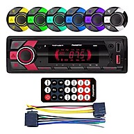 Rádio MP3 Bluetooth: Som e Cores para Seu Carro! - imagem 1
