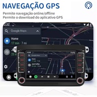 Rádio Automotivo FINYQBET W6060 7" Android/CarPlay - Câmera e Volante | Jetta, Tiguan, Golf 12V - imagem 3