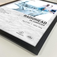 Quadro Álbum OK Computer - Radiohead - 40x60cm | Impressão Premium com Moldura Ecológica - imagem 4