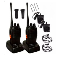 Kit 2 Rádios Comunicadores Walkie Talkie Baofeng BF-777S com Fone - Comunicação Confiável - imagem 1