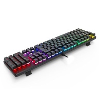 TECLADO MECANICO GAMER REDRAGON SINDRI RAINBOW PRETO - imagem 4