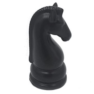 Peça de Xadrez Decorativa em Porcelana - Rei, Rainha, Cavalo, Bispo, Torre e Peão para Decoração Elegante - imagem 5