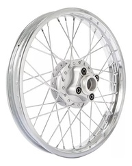 Kit Completo Aro Roda Raio 4mm CG 125 até 1999: Rodas Montadas + Peças Essenciais - imagem 4