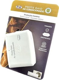 PW Prote Raio Ar Condicionado com Disjuntor Eletrônico Bivolt – Segurança Avançada em Design Elegante Bege - imagem 2