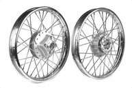 Kit Completo Aro Roda Raio 4mm CG 125 até 1999: Rodas Montadas + Peças Essenciais - imagem 2