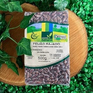 Feijão Rajado Orgânico Coopernatural 500g - imagem 2