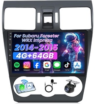 Central Multimídia Android 10 para Subaru Forester 2014-2015: 4GB RAM + 64GB ROM - imagem 1