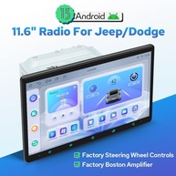 Central Multimídia Joying 29.5cm para Jeep Wrangler JK e Dodge Ram com Carplay - imagem 3