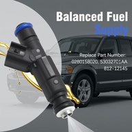 Kit 6 Injetores de Combustível 0280158020 para Jeep Grand Cherokee, Dodge RAM e mais (3.7L V6) - imagem 5