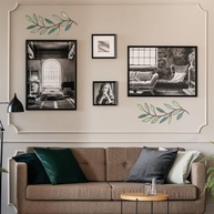 Decoração de Parede em Metal com Estilo Moderno - Ramo de Oliveira para Ambientes Elegantes - imagem 5