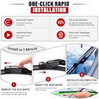 Palhetas Limpador Para-Brisa Raintok para Land Rover Range Rover 2017-2022 | Qualidade Original - imagem 4