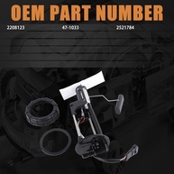 Conjunto Bomba Combustível Elétrica Polaris Ranger XP 1000 / Crew 1000 (2018-2023) - Peça 2208123 - imagem 3