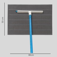 Kit 2 Panos de Chão Grandes em Microfibra 80x50 cm - Alta Absorção e Secagem Rápida - imagem 4