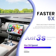 Adaptador CarPlay Sem Fio Mini: iPhone, Android Auto USB-C/USB-A - Conexão Estável e Rápida 2025 - imagem 3