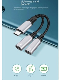 Adaptador USB-C 2 em 1: Áudio + Carga Rápida 60W - imagem 4