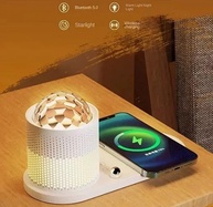Carregador 4 em 1: Luz, Som e Carga Rápida! - imagem 4
