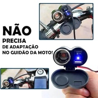 Carregador USB Moto 12V Universal: Carga Rápida e Segura à Prova D'Água - imagem 3