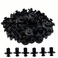 Fixadores de Rebite Plástico 8mm Hexagonal: Instalação Rápida e Segura para Acabamentos Automotivos - imagem 2