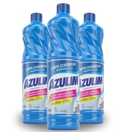 Kit Azulim Limpeza Piso Cerâmica - 3 Unidades com Ação Rápida para Rejuntes e Azulejos - imagem 1