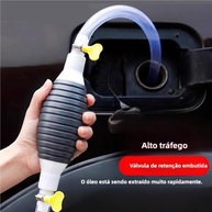 Bomba Sifão Manual: Transferência Rápida e Segura de Óleo, Água e Gasolina - imagem 2