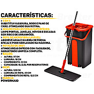 Mop Giratório com Cabo Extensível – Limpeza Fácil e Rápida - imagem 2
