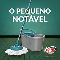 Mop Giratório Flash Limp: Limpeza Fácil e Rápida! - imagem 2