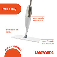 Mop Spray Mozcada: Limpeza Fácil e Rápida! - imagem 2