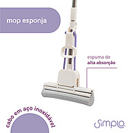 Mop Esponja Simplo: Limpeza Fácil e Rápida - imagem 2