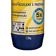 Cola para Azulejo e Pastilha 1,5kg: Fixação Rápida! - imagem 2