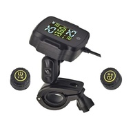 Detector de Pressão de Pneus Domary LCD: Segurança e Carga Rápida para Sua Moto - imagem 2