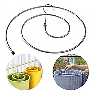 Varal Espiral Inox: Lençóis Secos Rapidamente! - imagem 1
