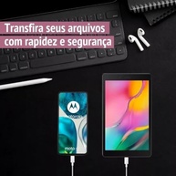 Cabo USB-C Reforçado Premium®: Turbo Carregamento Rápido 1 Metro para iPhone 15 e Android - imagem 4