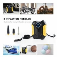Compressor de Ar Digital Portátil 12V com LED: Inflador Rápido e Inteligente para seu Carro - imagem 4