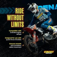 Cabo Acelerador Rápido Universal 2 Tempos para Motocicletas de Competição - imagem 4