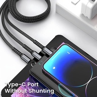 Cabo 3 em 1 100W: Carregamento Super Rápido! - imagem 3