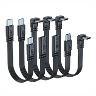Cabo Extensor USB-C 90°: Carregue e Transfira Dados Rápido! - imagem 3