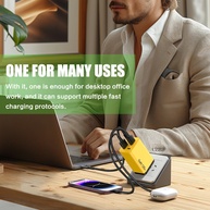 Carregador Rápido 120W GaN: 4 Portas USB-C - imagem 3