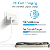 Carregador Rápido 20W USB-C iPhone/Android - imagem 3