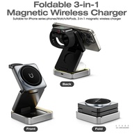 Carregador 3 em 1 Magnético Apple: Dobrável e Rápido! - imagem 3