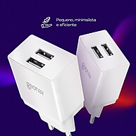 Carregador USB Duplo 2.1A: Carregue Rápido! - imagem 2