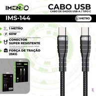 Cabo Turbo Type-C 60W: Carregue Rápido! - imagem 2