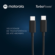 Cabo USB-C Motorola Original: Carregue Rápido! - imagem 2