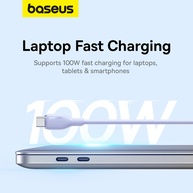 Cabo USB-C 100W Baseus Pudding: Carregue Rápido! - imagem 2
