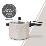 Panela de Pressão Cerâmica 7,5L Brinox: Cozinhe Rápido! - imagem 2