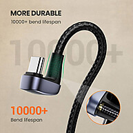Cabo USB-C Ugreen 1M: Carregue e Transfira Dados Rápido! - imagem 2
