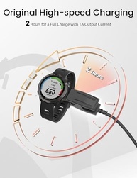 Carregador Garmin Lily/Lily 2 e Forerunner 35-735XT: Cabo USB 1m Rápido e Seguro - imagem 4