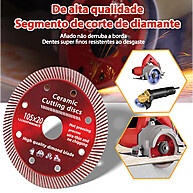 Disco Diamantado Porcelanato: Corte Perfeito e Rápido! - imagem 2