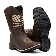 Bota Texana Masculina Cano Longo Barretos – Oferta Exclusiva com Envio Rápido - imagem 1