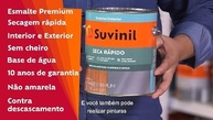 Tinta Suvinil Esmalte Acetinado Seca Rápido 3,6L Branco: Proteção e Beleza para Madeiras e Metais - imagem 4