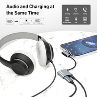 Adaptador USB-C para P2 com Carregamento Rápido 60W BENFEI | iPhone 15, Samsung S24/S23 - imagem 3